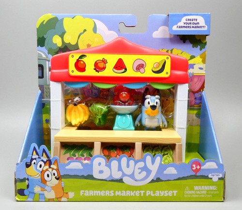 Bluey farmers market - market, playset