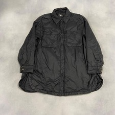 Zara Coat Button Up Puffer