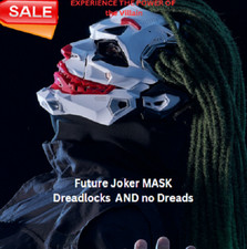 Joker Cyberpunk Full Face Mask
