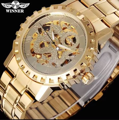 Skeleton gold mechanical - gold,