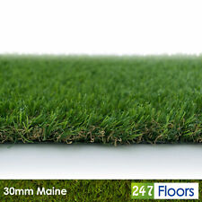 30mm Luxury Artificial Grass, Quality Astro Turf Realistic Lawn Natural Dense