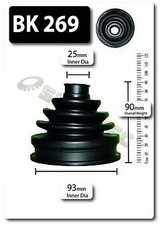Shaftec Front CV Boot for VW