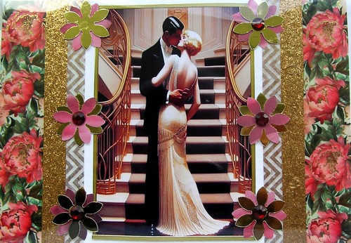 1930 art deco style kissing - 1930's,