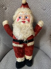 Vintage Plush Santa Claus Doll