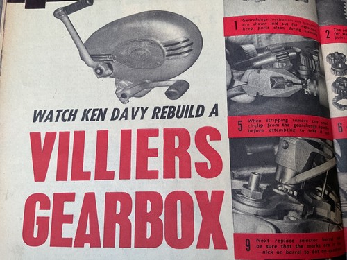 Villiers gearbox stripdown - gearbox,