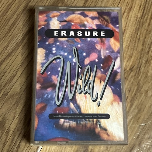 Erasure wild cassette tape - erasure,
