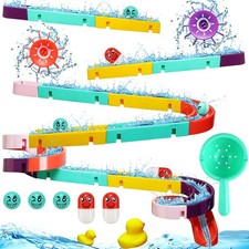 Bath Toys Kids Bath DIY Track