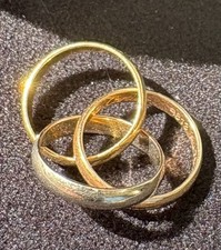 Genuine Cartier Gold Trilogy