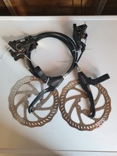Tektro Front and Rear Cable Disc Brake Set 160mm