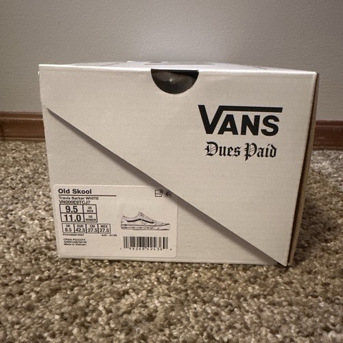 Vans old skool - vans, travis