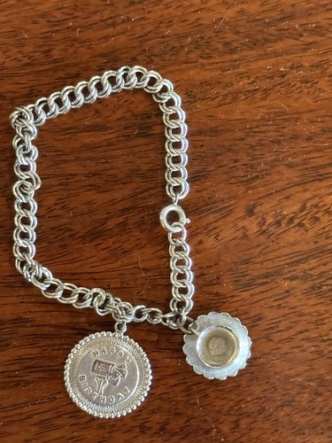 Vintage sterling silver double - vintage,