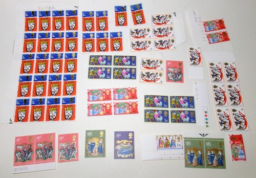 Pre decimal christmas stamps - christmas,
