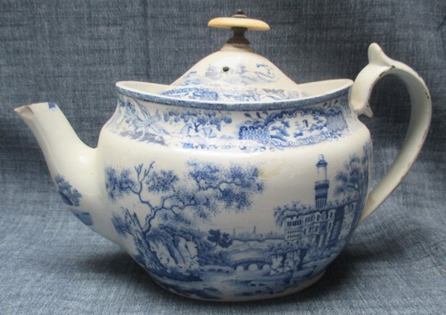 Antique georgian teapot - georgian,
