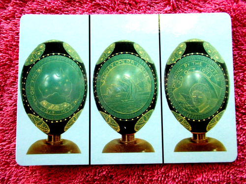 Hand crafted emu egg rep - egg,