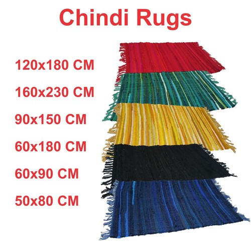 Chindi rag rug handmade - chindi,