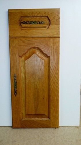 Solid light oak - oak, kitchen
