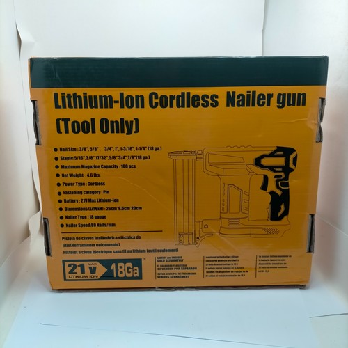 Cordless staple gun brad - gun, /
