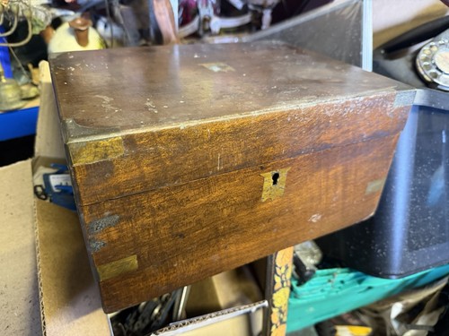Antique wooden writing slope - antique,