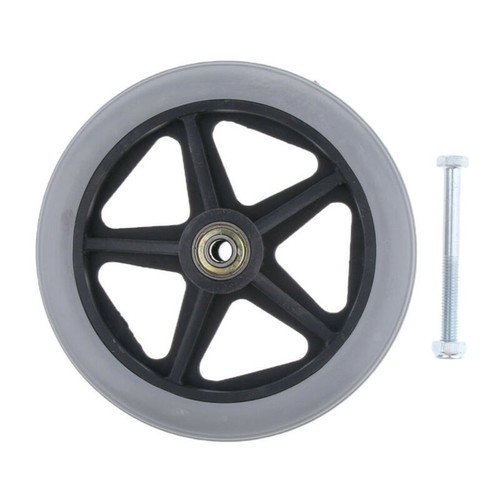 2pcs wheelchair front castor - front,
