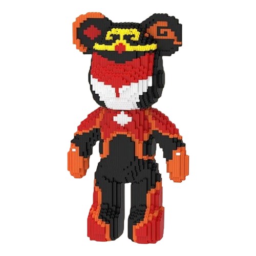 Puzzle violent bear - puzzle,