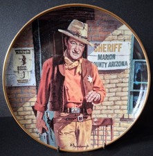 JOHN WAYNE COLLECTOR PLATE