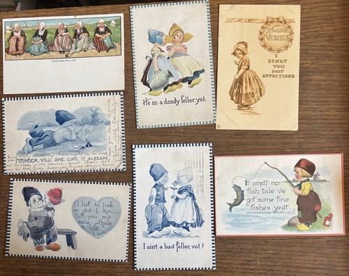 Vintage lot postcards - vintage,