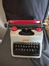 Vintage Petite Childrens Typewriter with Case Made In England