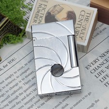 Classic Trench 007 Lighter Ping Sound Gas Refillable For Smoking Men Xmas Gift