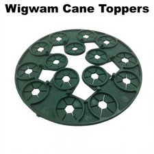 Wigwam Support Garden Bean Sweet Pea Cane Caps Grips Bamboo Plant Holder