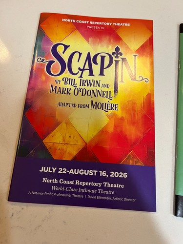 Scapin playbill program north - playbill,