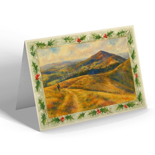 Xmas notelet the - -, on