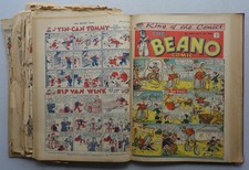 Beano comic #222-248 (1944) Bound Volume but with loose pages DCT Archive
