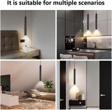 Set black pendant lights - of, 2