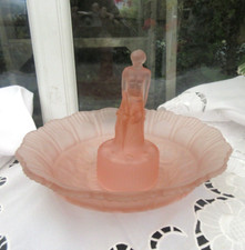 Glass Water Lily Float Bowl