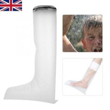 Half Leg Waterproof Cast & Dressing Protector - Reusable Shower Bath Cover UK