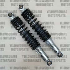 Rear Shock Absorbers Yamaha RS100 RS125 RS 100 125 Pin/Pin 320mm Shocks Black