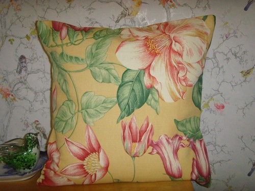 New cushion cover made - cover, in