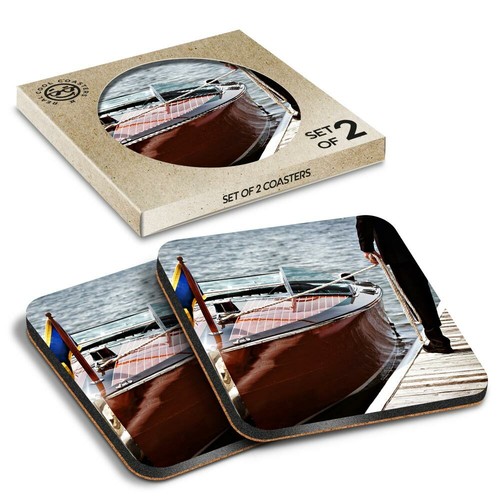 Boxed square coasters - square,