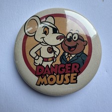 Danger Mouse 58mm Badge