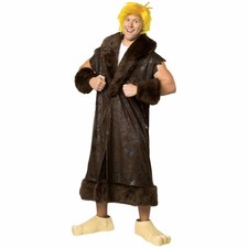 Barney Rubble Deluxe The Flintstones Cartoon Caveman Adult Mens Costume