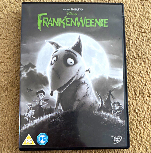 Disney frankenweenie dvd - disney,