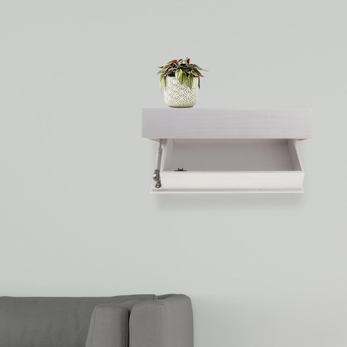 Concealed floating shelf wall - concealed,