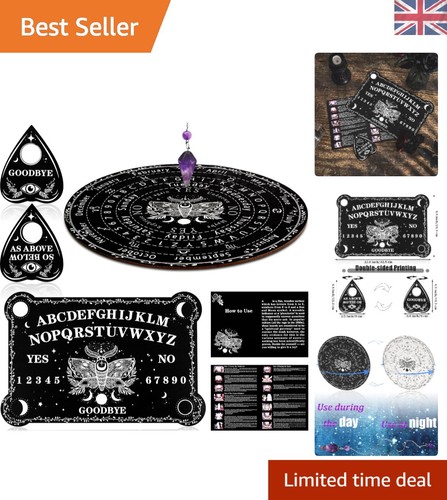 Amethyst pendulum dowsing set - pendulum,