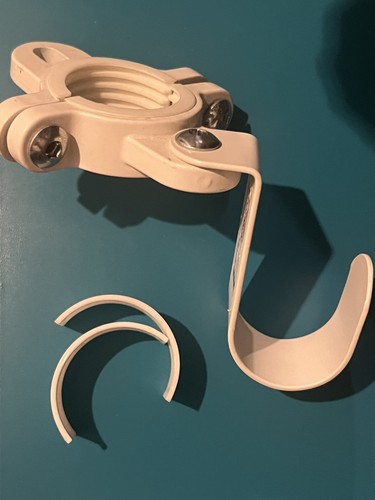 Ikea stolmen white bracket - white,
