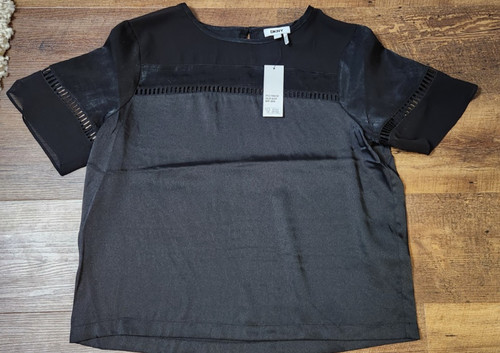 Dkny blouses ladder embroidery - dkny,