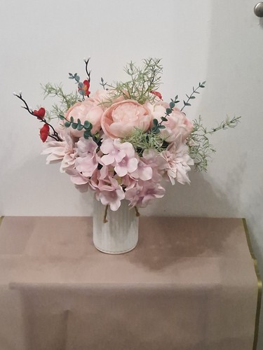 Artificial flowers plastic - in,