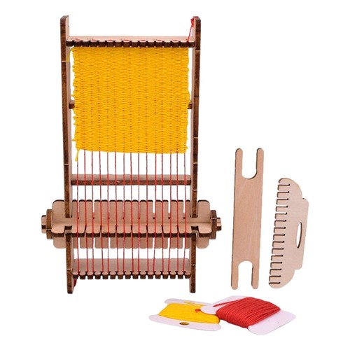 Wooden weaving loom - wooden,