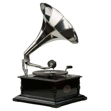Antique style gramophone