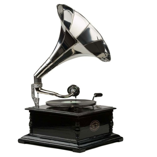 Antique style gramophone