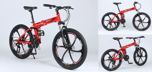 Folding mountain bike - 24"/26",